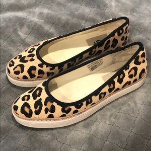 Ugg Leopard calf hair shoes
